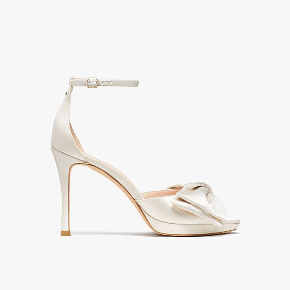 Kate Spade Bridal Bow Sandals